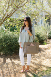 Bring It All Tote - Taupe/Blush