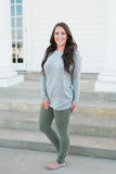 Motto Jeggings- Olive