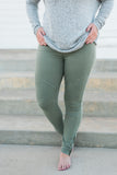 Motto Jeggings- Olive