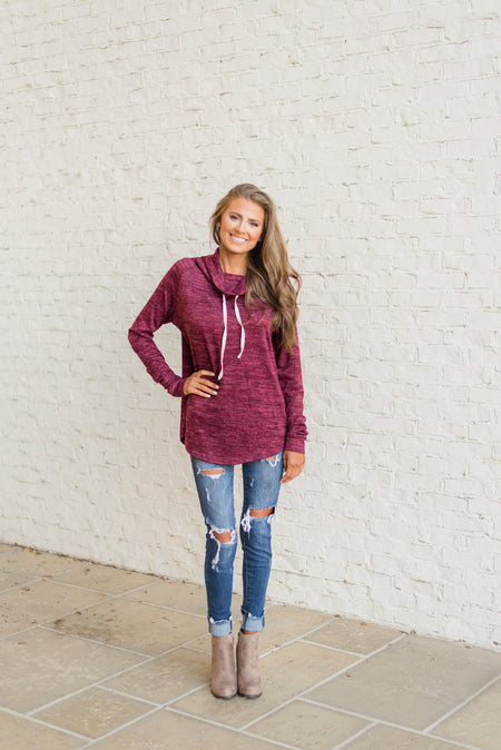 Pocketed Sweater Tunic - Stone