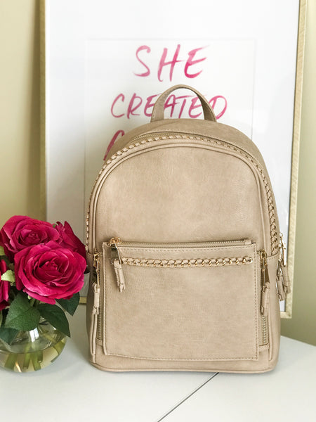 On The Move BackPack - Tan
